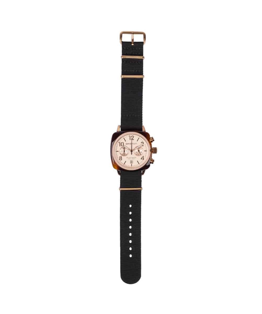 MONTRE BRISTON CLUBMASTER CLASSIC ACETATE CADRAN ROSE 40MM – Image 4