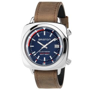 MONTRE BRISTON CLUBMASTER DIVER ACIER POLI