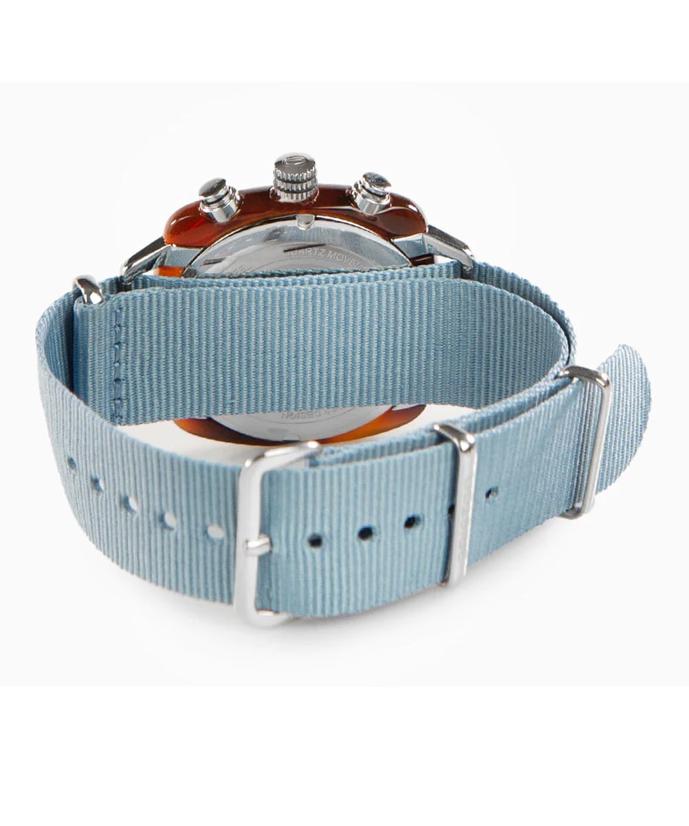 MONTRE BRISTON CLUBMASTER CLASSIC ACETATE BLEU GLACIER 40MM – Image 3