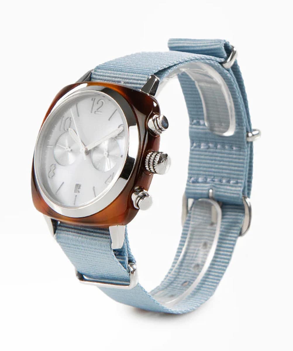 MONTRE BRISTON CLUBMASTER CLASSIC ACETATE BLEU GLACIER 40MM – Image 4