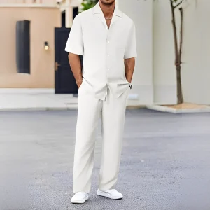 Drian - Ensemble chemise et pantalon chic pour homme