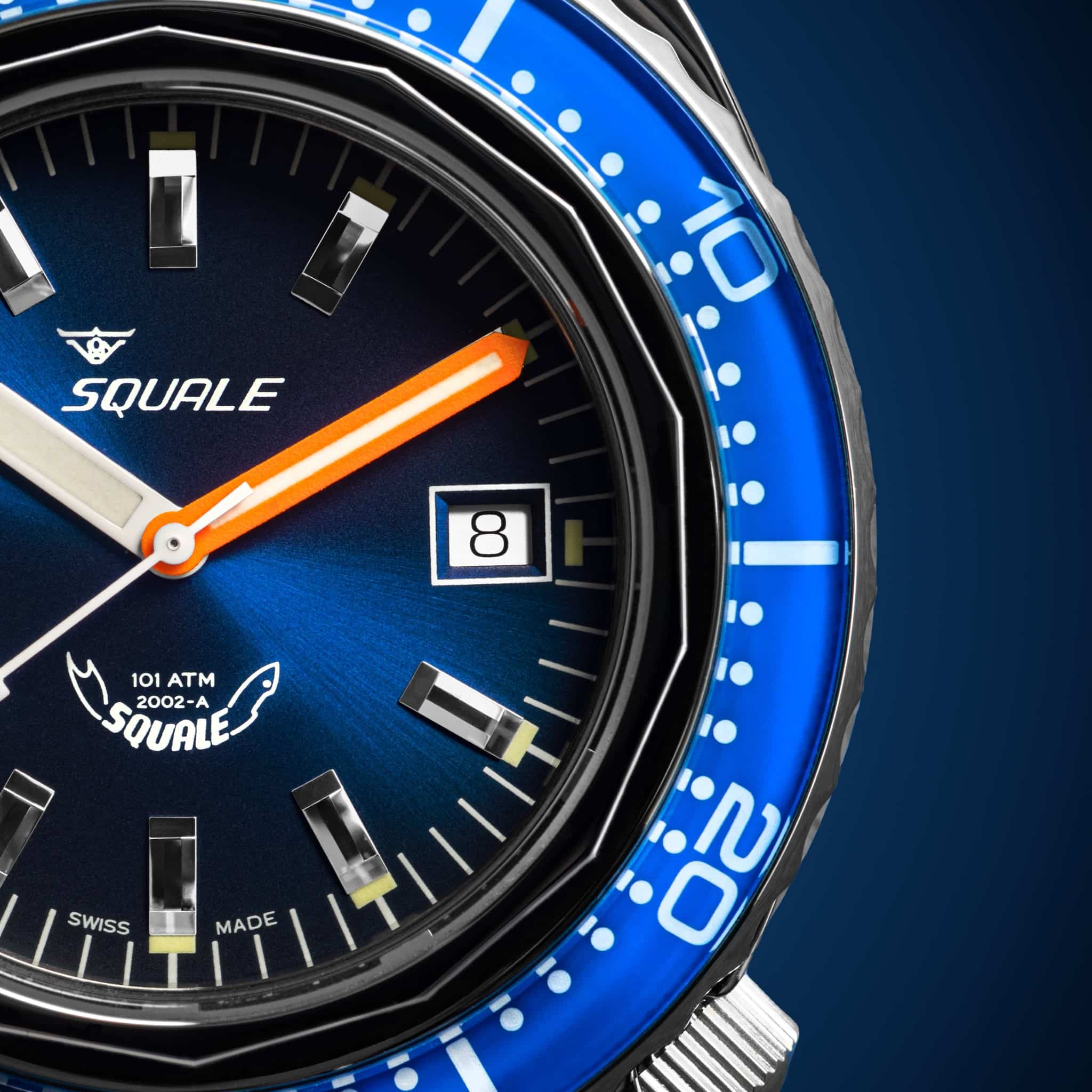 MONTRE SQUALE SERIE 2002 BLUE RED – Image 2