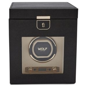 WOLF PALERMO SINGLE WACTH WINDER BLACK