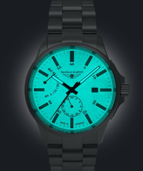 MONTRE BAUHAUS CLASSIC POWER RESERVE GREY – Image 2