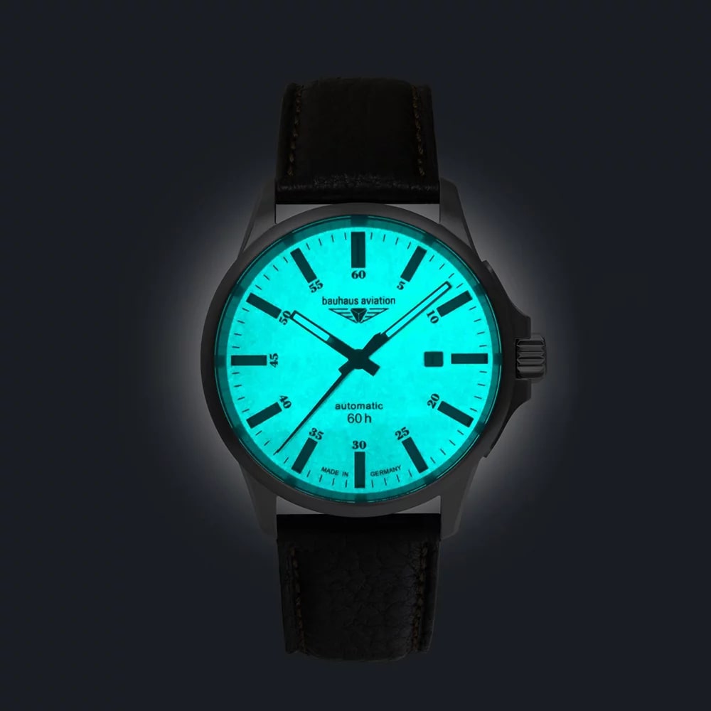 MONTRE BAUHAUS AVIATION AUTOMATIQUE 60H – Image 3