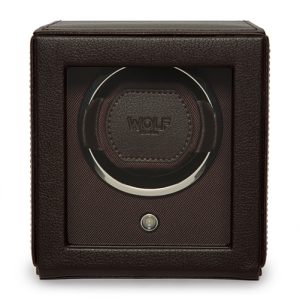 WOLF COLLECTION CUB ENROULEUR AVEC COUVERCLE BRUN