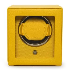 WOLF DOUBLE CUB WINDER WITH COVER YELLOW