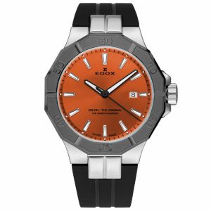 MONTRE EDOX DELFIN THE ORIGINAL DATE ORANGE