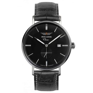 MONTRE IRON ANNIE CLASSIC CUIR NOIR
