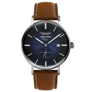 MONTRE IRON ANNIE CLASSIC CADRAN BLEU