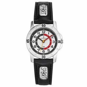 MONTRE CERTUS ENFANT CUIR NOIR