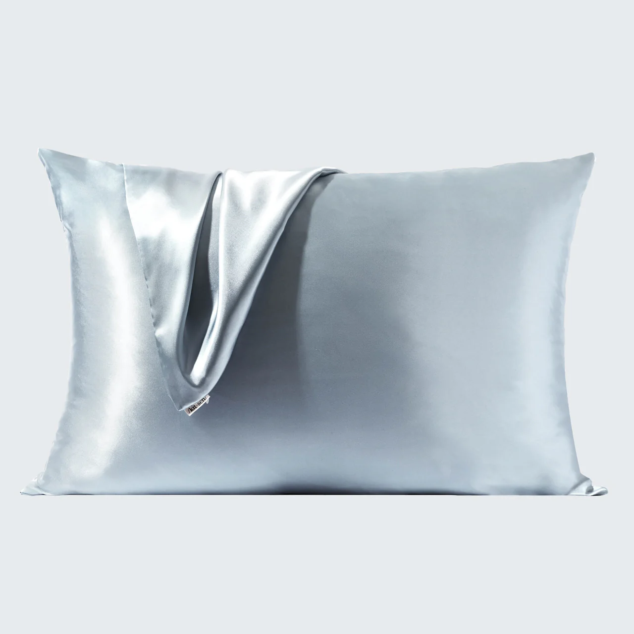 Satin Pillowcase in Haze Blue 4 Pack Bundle – Image 2