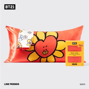 Kitsch x BT21 Satin Pillowcase in TATA - King