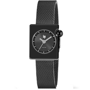 MONTRE LIP MACH 2000 MINI SQUARE NOIR