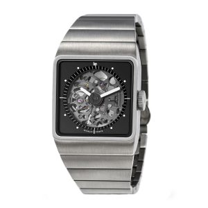 MONTRE LIP BIG TITANE SQUELETTE GRIS