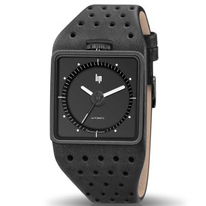 LIP BIG TV AUTOMATIQUE CUIR NOIR