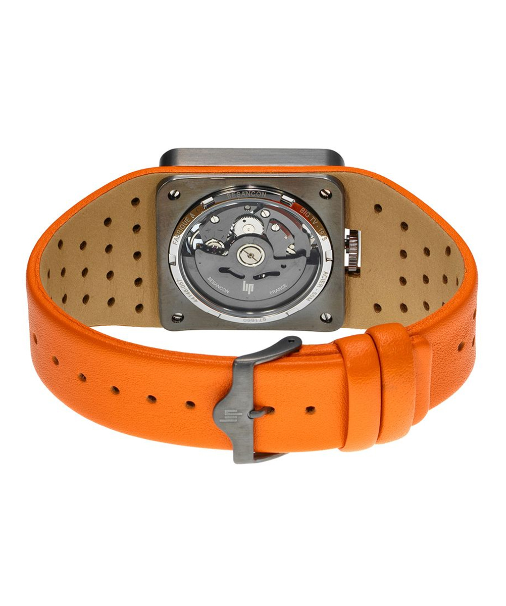 MONTRE LIP BIG TV TITANE SQUELETTE ORANGE – Image 2