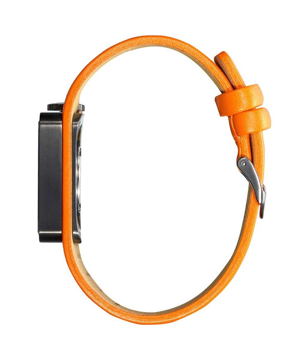 MONTRE LIP BIG TV TITANE SQUELETTE ORANGE – Image 4