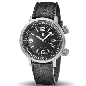 MONTRE LIP GRANDE NAUTIC SKI TITANE 41 MM NOIR