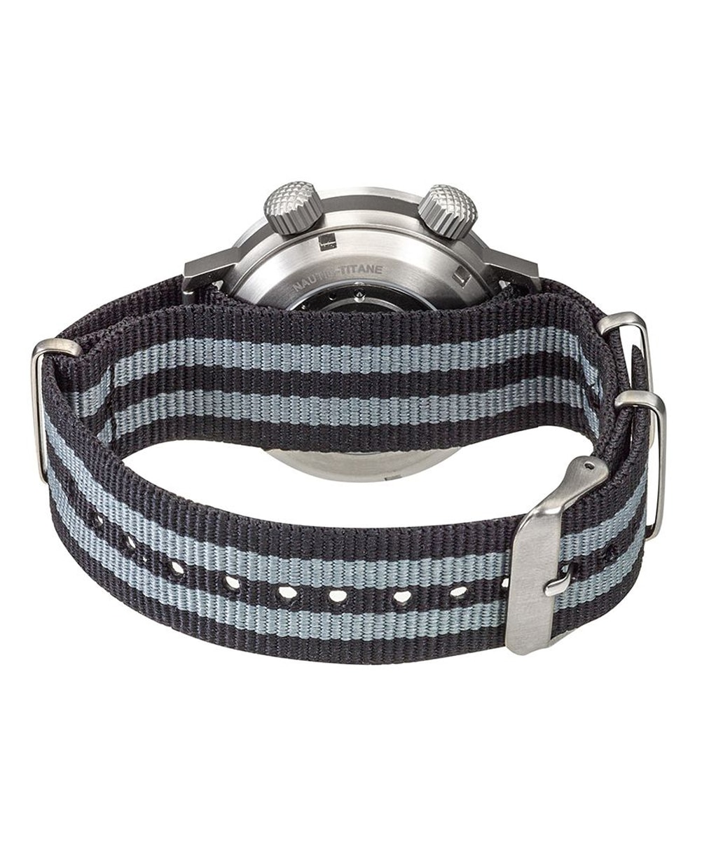 MONTRE LIP GRANDE NAUTIC SKI TITANE 41 MM NOIR – Image 6