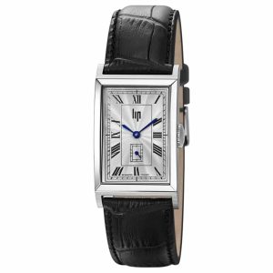 MONTRE LIP CHURCHIL T24 CUIR NOIR