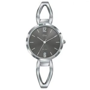 MONTRE GO MADEMOISELLE MÉTAL ARGENTÉ CADRAN NOIR