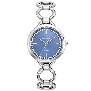 MONTRE GO MADEMOISELLE ACIER CADRAN BLEU