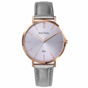 MONTRE GO MADEMOISELLE CUIR GRIS
