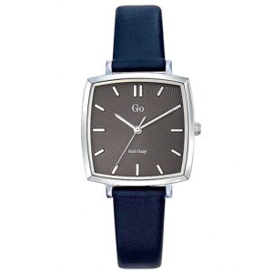 MONTRE GO MADEMOISELLE EN CUIR BLEU