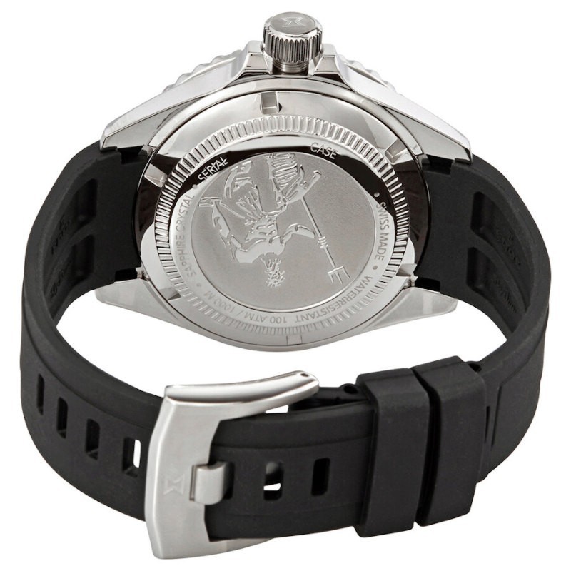 MONTRE EDOX SKYDIVER NEPTUNIAN AUTOMATIC BLACK – Image 4