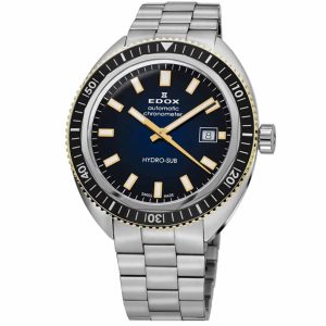 MONTRE EDOX HYDRO-SUB DATE AUTOMATIC CHRONOMETER