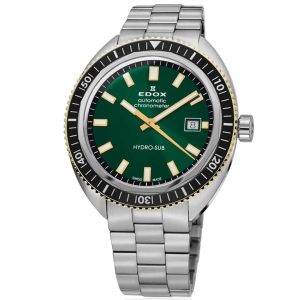 MONTRE EDOX HYDRO-SUB DATE AUTOMATIC CHRONOMETER