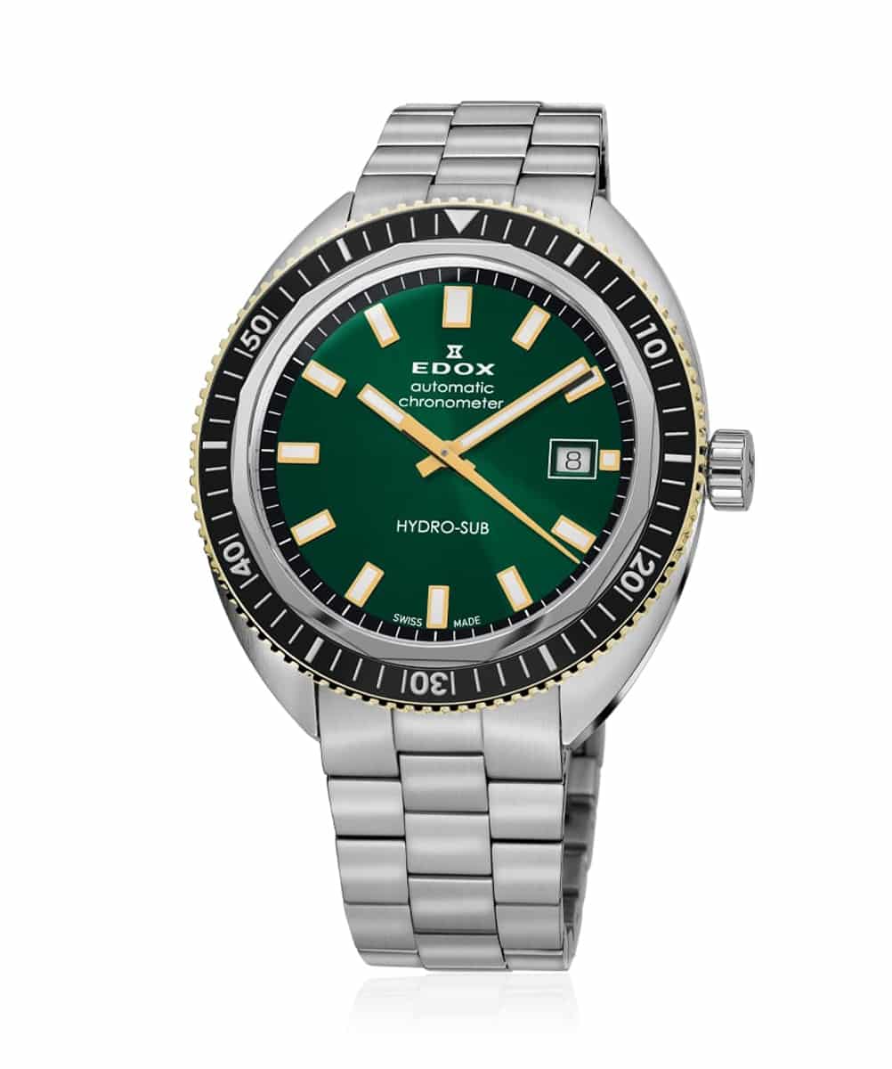 MONTRE EDOX HYDRO-SUB DATE AUTOMATIC CHRONOMETER