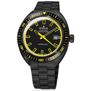 MONTRE EDOX HYDRO-SUB DATE AUTOMATIC CHRONOMETER