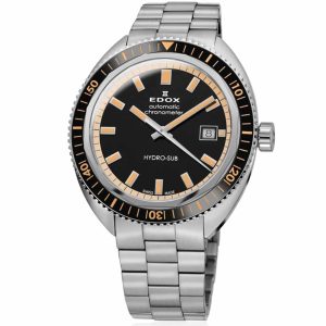 MONTRE EDOX HYDRO-SUB DATE AUTOMATIC CHRONOMETER