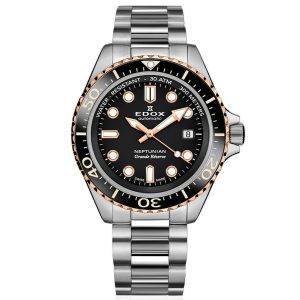 MONTRE EDOX NEPTUNIAN GRANDE RÉSERVE DATE AUTOMATIC 42MM