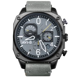 MONTRE AVI-8 HAWKER HUNTER RETROGRADE GRIS