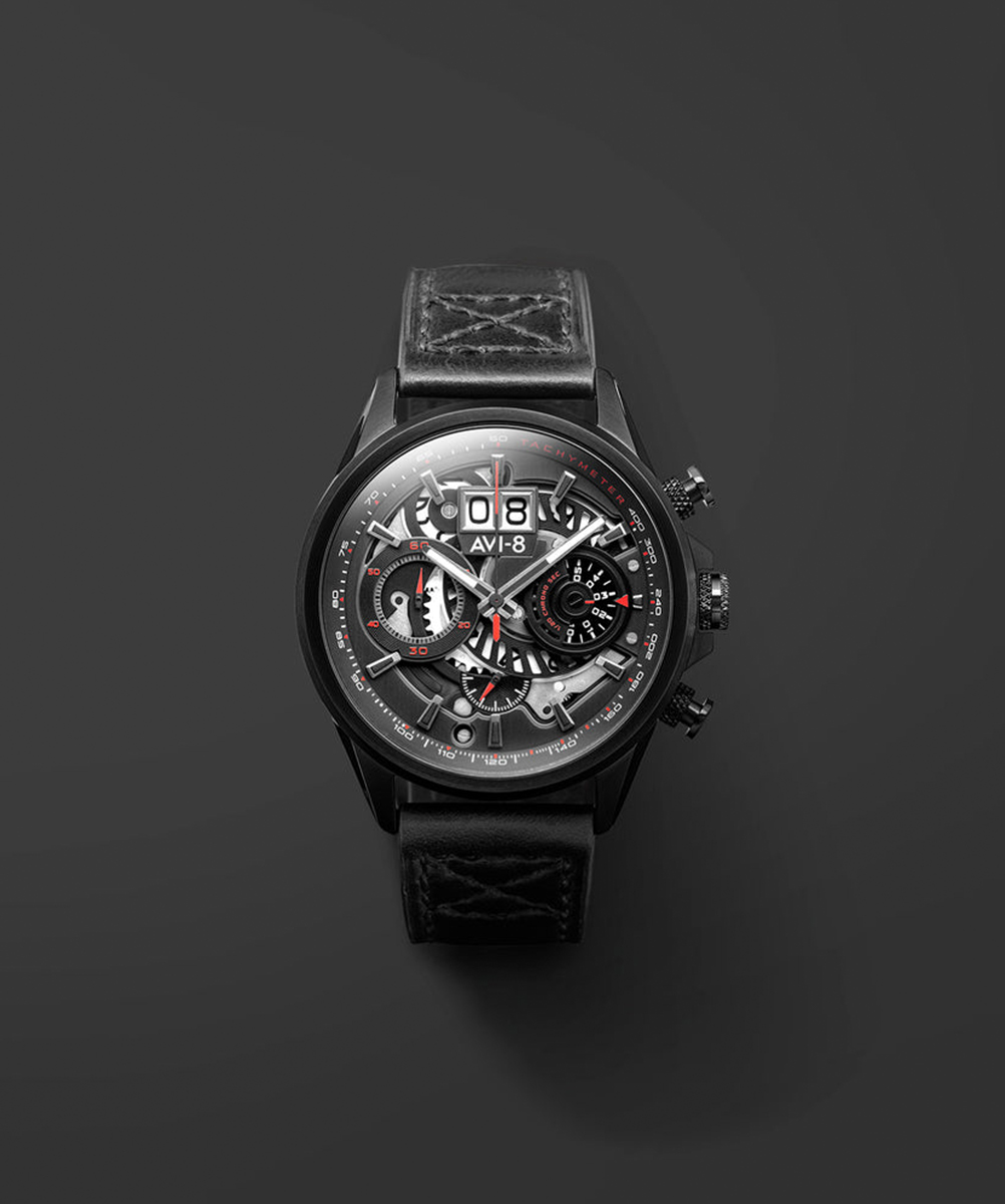 MONTRE AVI-8 HAWKER HARRIER II MATADOR NOIR – Image 2