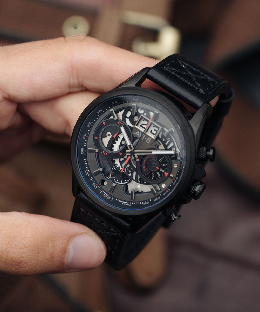 MONTRE AVI-8 HAWKER HARRIER II MATADOR NOIR – Image 5