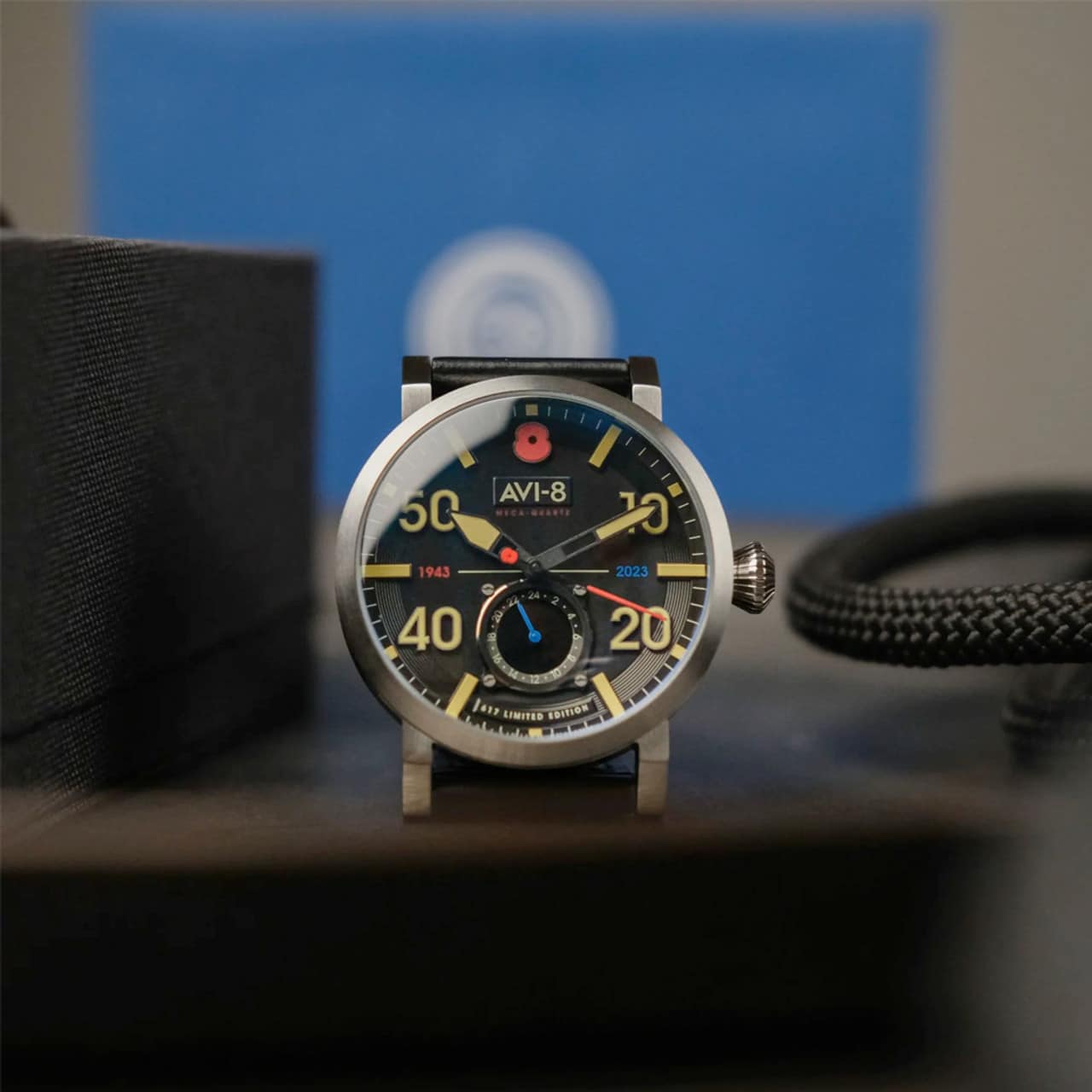MONTRE AVI-8 DAMBUSSTER – 80TH ANNIVERSARY ROYAL BRITISH LEGION – Image 3