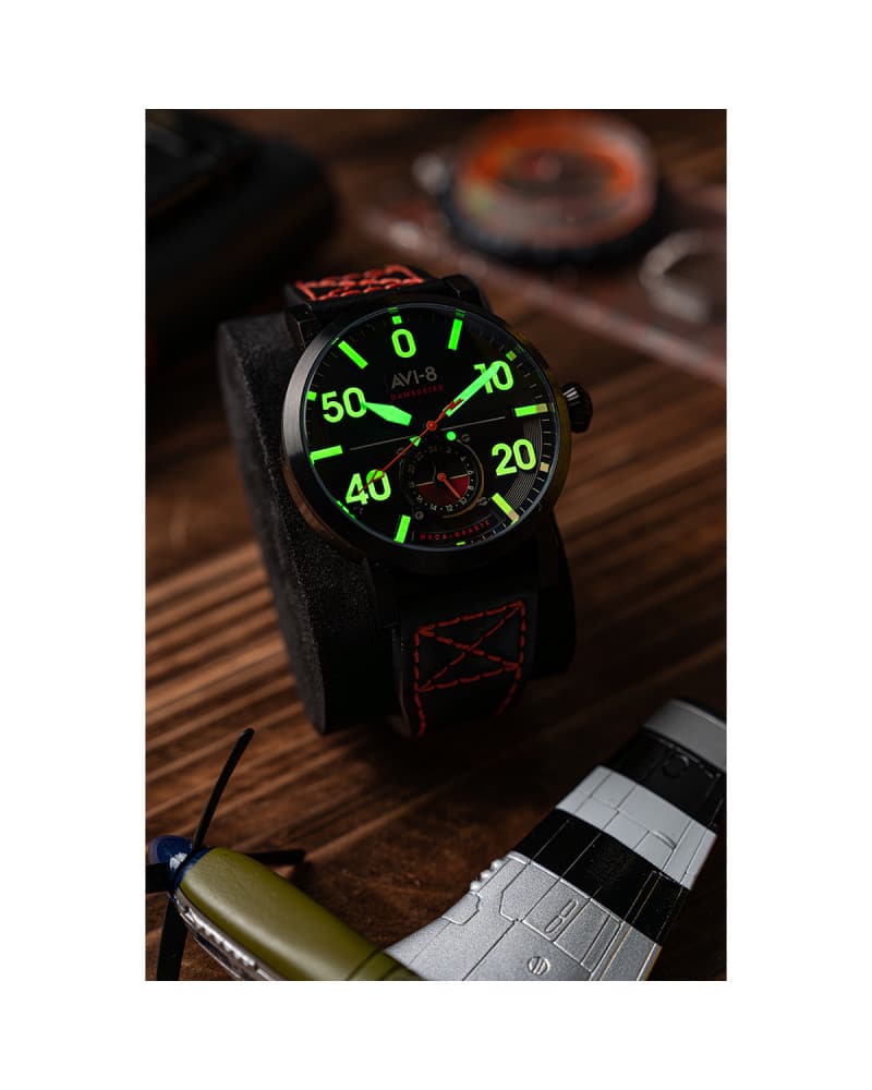 MONTRE AVI-8 DAMBUSTER – 617 SQUADRON ASSOCIATION NOIR – Image 8