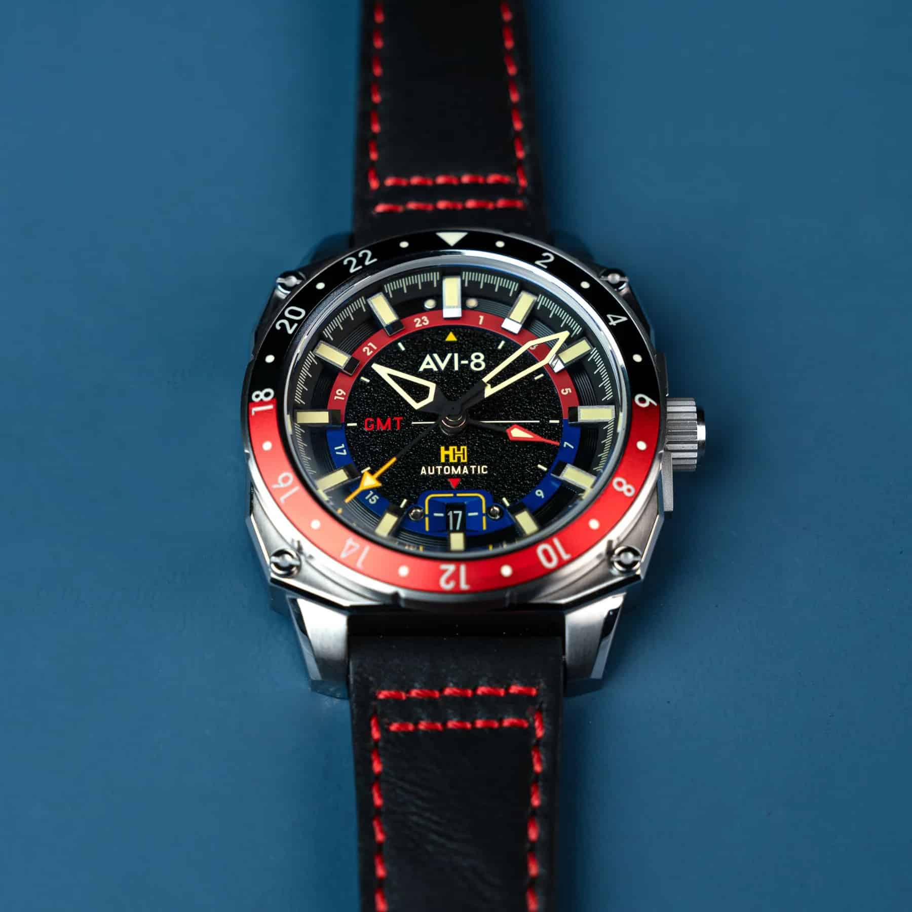 MONTRE AVI-8 ATLAS GMT AUTOMATIQUE – Image 9