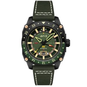 MONTRE AVI-8 ATLAS GMT AUTOMATIQUE CHRONOGRAPHE