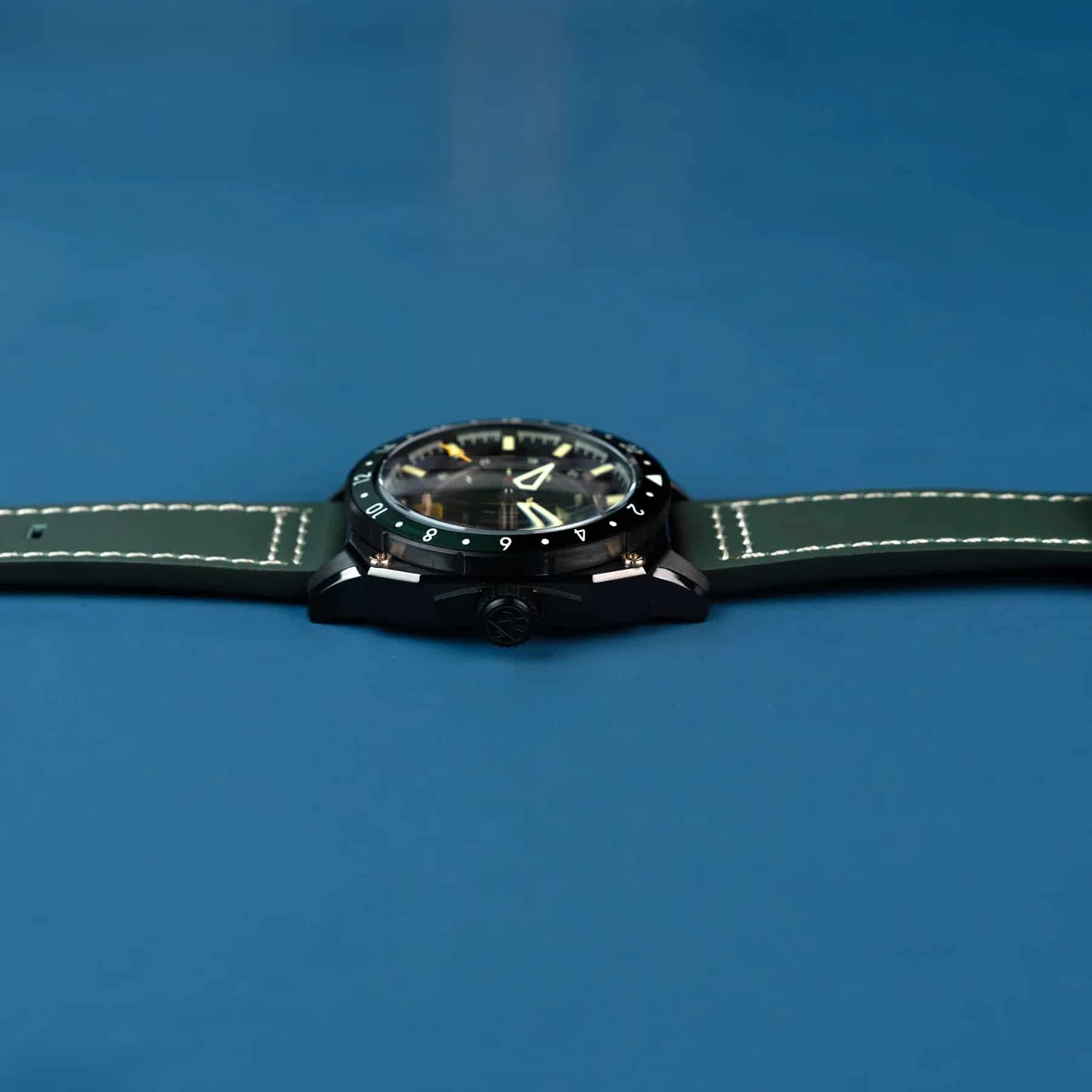 MONTRE AVI-8 ATLAS GMT AUTOMATIQUE CHRONOGRAPHE – Image 5