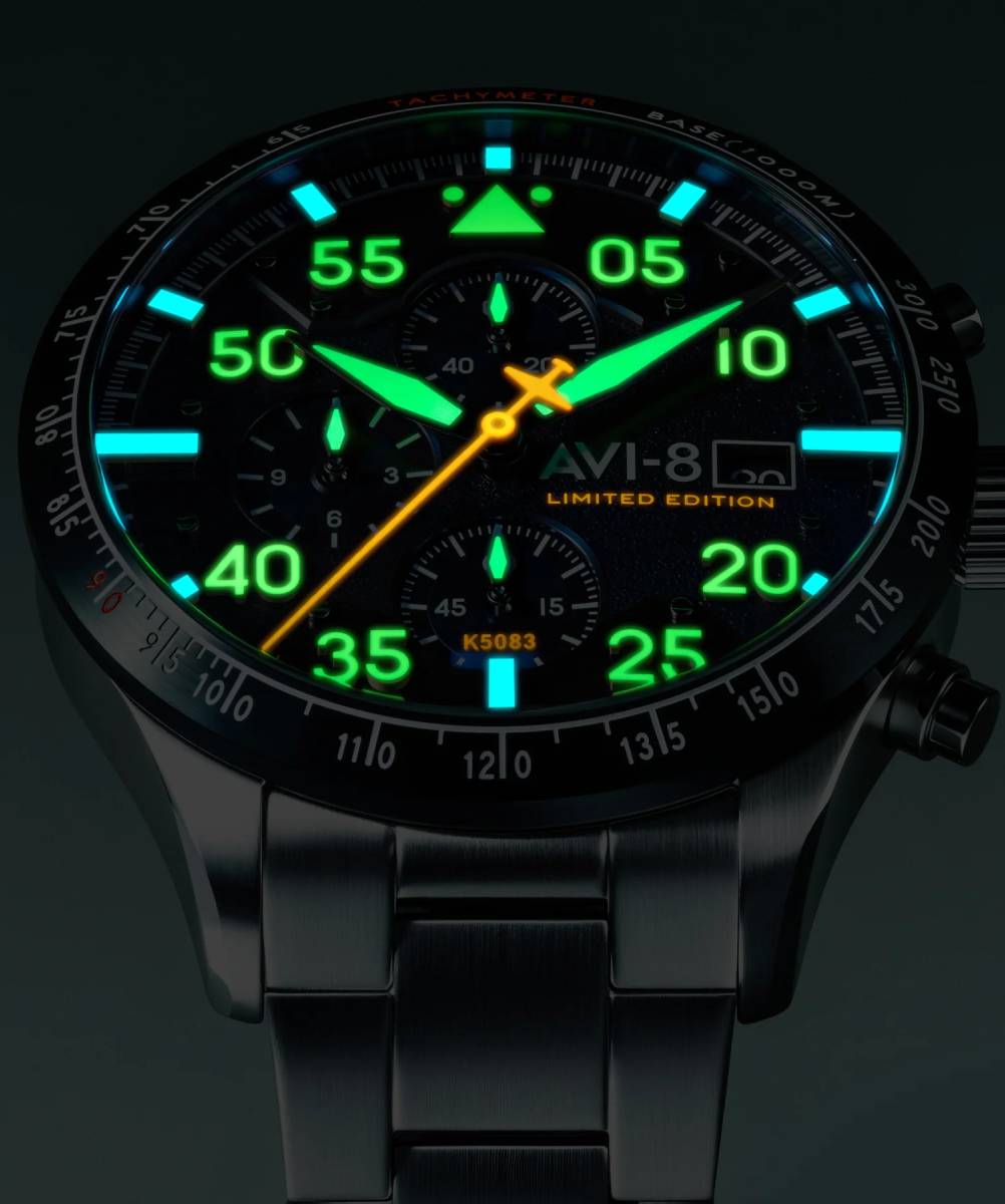MONTRE AVI-8 OURAGAN HAWKER – Image 3