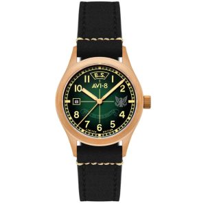 MONTRE AVI-8 FLYBOY EAGLE SQUADRON BRONZE COLTISHALL