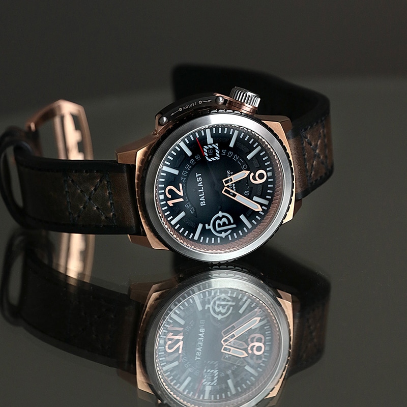 MONTRE BALLAST TRAFALGAR BROWN / ROSE GOLD – Image 9