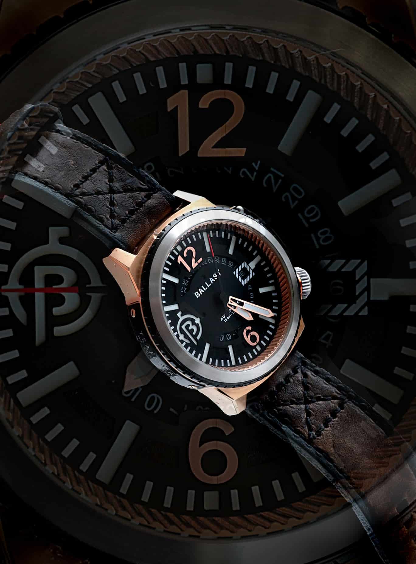 MONTRE BALLAST TRAFALGAR BROWN / ROSE GOLD – Image 8
