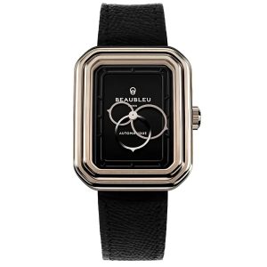 MONTRE BEAUBLEU ECCE ONYX FIGURA CUIR