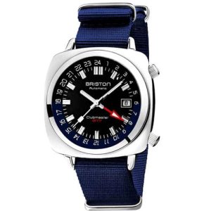 MONTRE BRISTON CLUBMASTER GMT TRAVELER ACIER